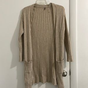Longline cardigan